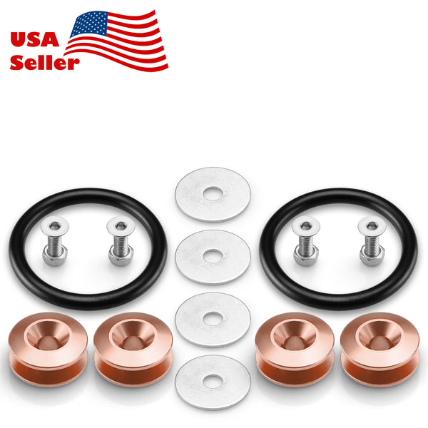 Bumper Fastener Quick Release (Black / Blue / Bronze / Gold / Green / Gunmetal Gray / Neo Chrome / Orange / Purple / Red / Rose Gold / Silver)