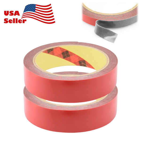 2x 3m/Roll Gray Automotive Acrylic Double Sided Tape