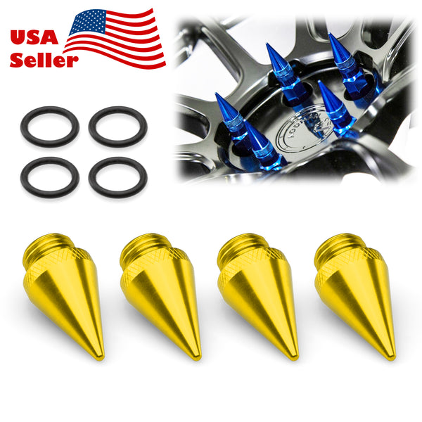 4pcs Spikes Replacement for Mi2KA Spiked Lug Nuts WN03 (Black / Blue / Gold / Green / Gunmetal Gray / Neo Chrome / Orange / Purple / Red / Silver)