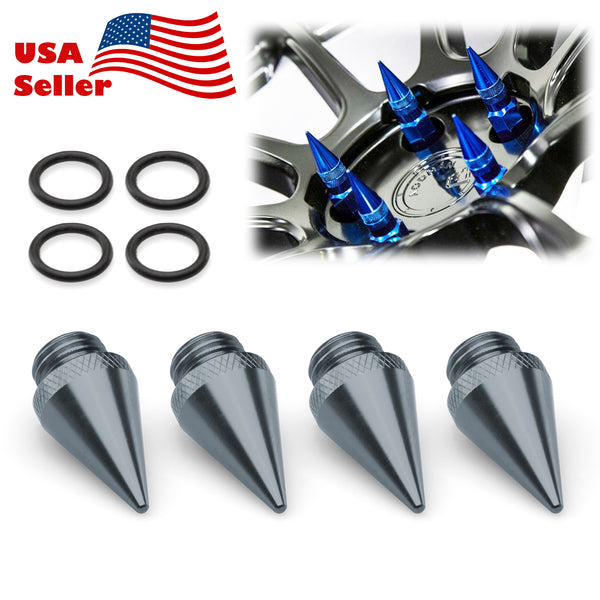 4pcs Spikes Replacement for Mi2KA Spiked Lug Nuts WN03 (Black / Blue / Gold / Green / Gunmetal Gray / Neo Chrome / Orange / Purple / Red / Silver)