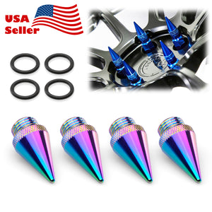 4pcs Spikes Replacement for Mi2KA Spiked Lug Nuts WN03 (Black / Blue / Gold / Green / Gunmetal Gray / Neo Chrome / Orange / Purple / Red / Silver)