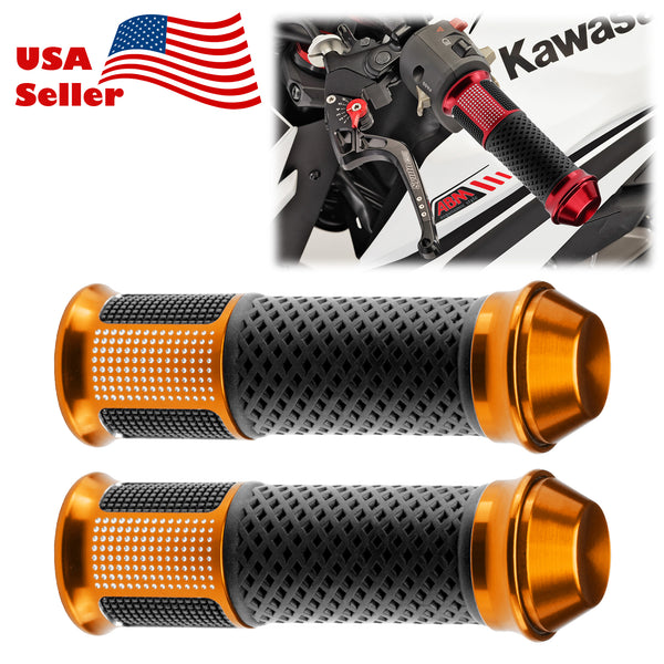 Motorcycle Hand Grips Rubber 7/8" Handle Bar 07