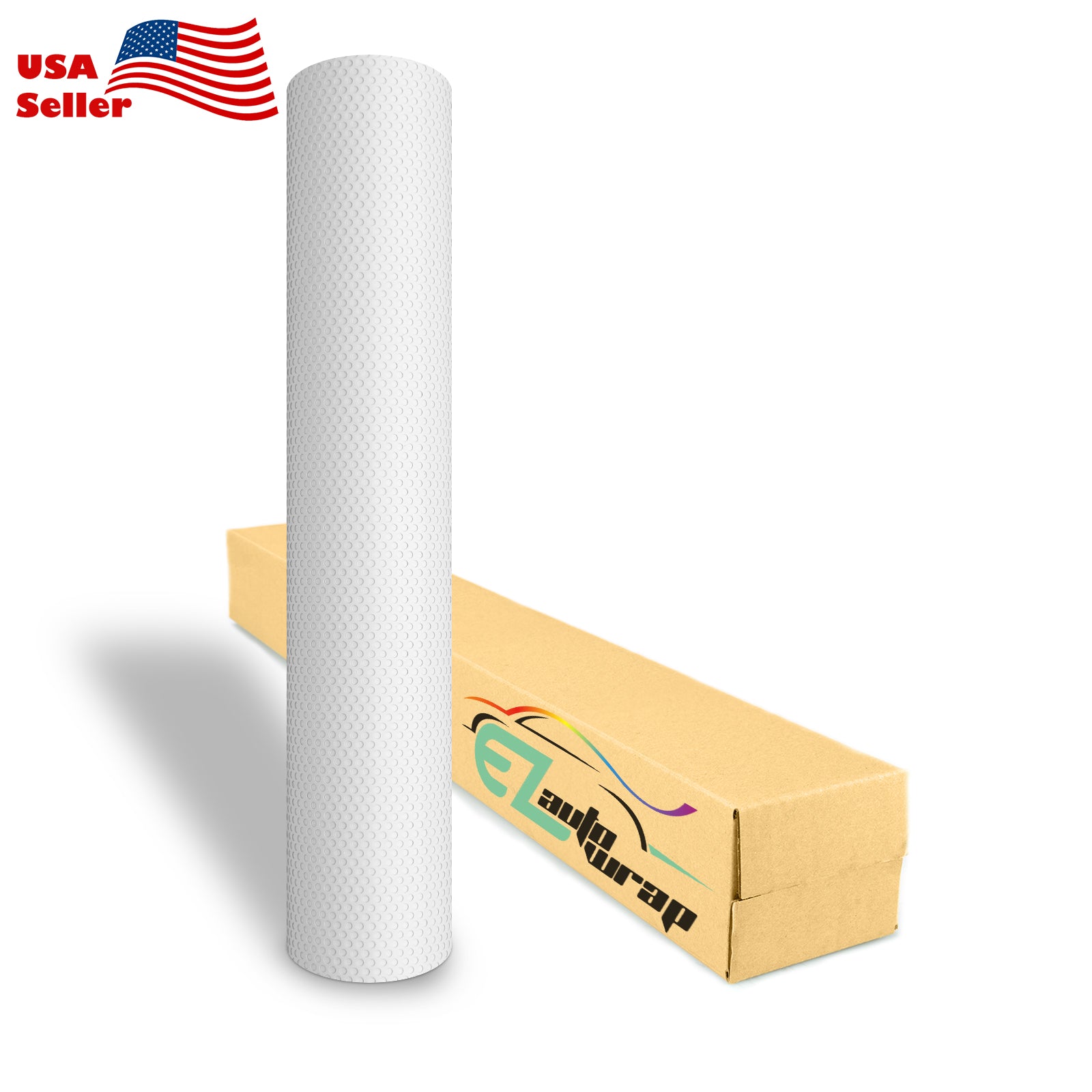 Perforated One Way Vision White Print Media Vinyl Window Film