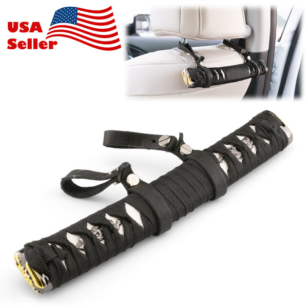 Universal Headrest Samurai Grab Handles 1pcs (Beige Black / Black / Black Red / Black White / Blue Black / Red Black)