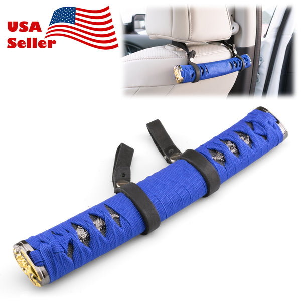 Universal Headrest Samurai Grab Handles 1pcs (Beige Black / Black / Black Red / Black White / Blue Black / Red Black)