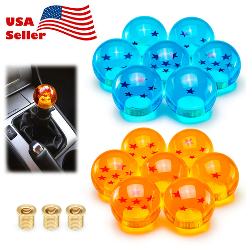 Universal Dragon Ball Z 54mm Shift Knob With Adapters Fit Most Cars