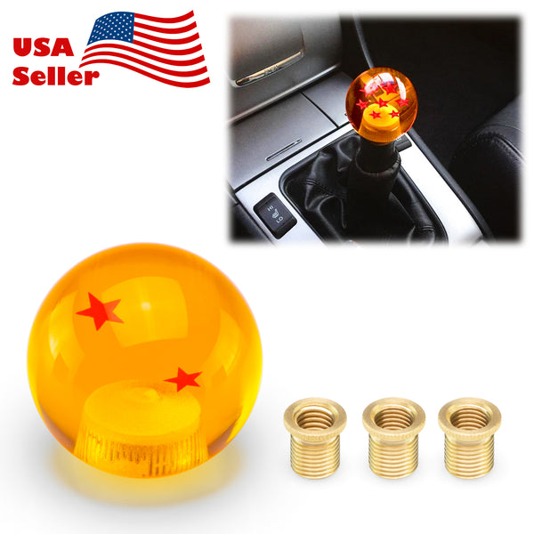 Universal Dragon Ball Z 54mm Shift Knob With Adapters Fit Most Cars