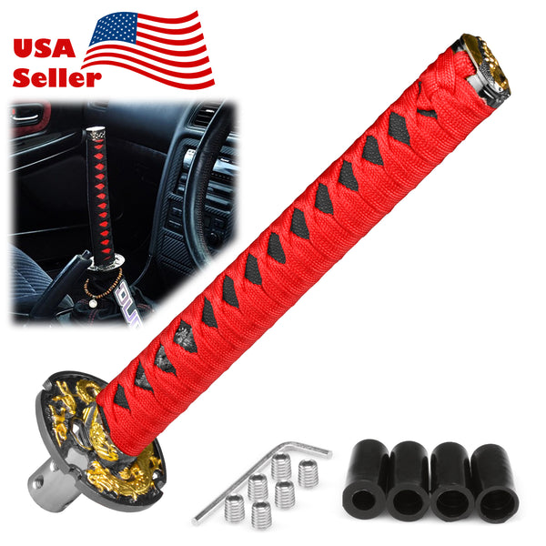 Universal Samurai Sword Shift Knob (Black / Black Red / Black White / Blue White / Gold Black / Orange Red / Red Black / White Red) (10cm / 15cm / 20cm / 26cm)