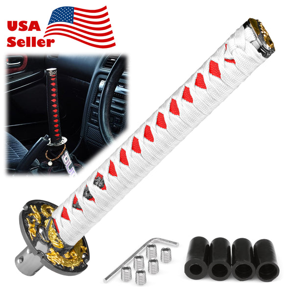 Universal Samurai Sword Shift Knob (Black / Black Red / Black White / Blue White / Gold Black / Orange Red / Red Black / White Red) (10cm / 15cm / 20cm / 26cm)