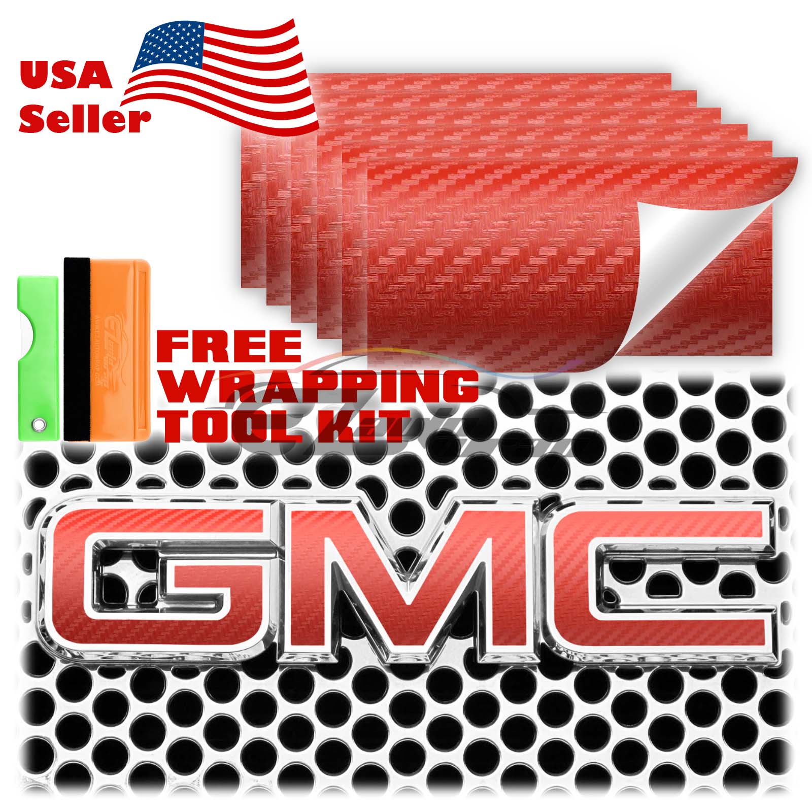 thumbnail image 2 of Aazon.co: 6Pcs 4\"x6\" Navy Blue 3D Carbon Fiber Textured Vinyl Wrap... 2 of 9