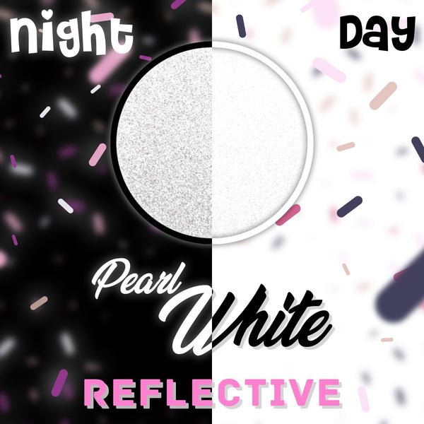 ESSMO™ Pearl White Reflective Heat Transfer Vinyl HTV RT08