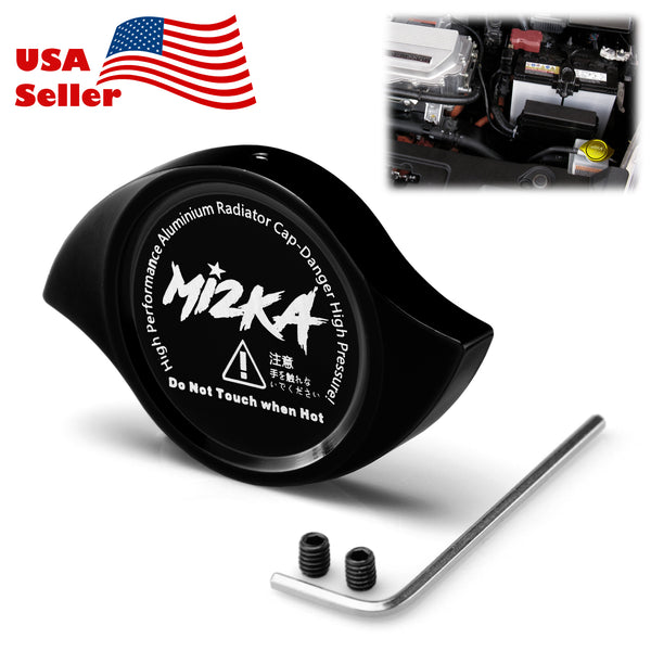 Billet Aluminum Radiator Cap (Blue / Bronze / Champagne Gold / Gold / Green / Gunmetal Gray / Neo Chrome / Orange / Purple / Red / Silver)