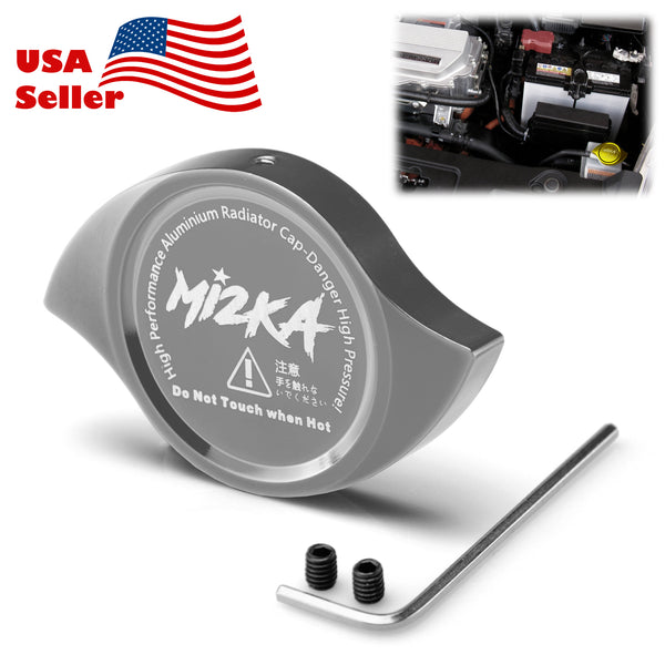 Billet Aluminum Radiator Cap (Blue / Bronze / Champagne Gold / Gold / Green / Gunmetal Gray / Neo Chrome / Orange / Purple / Red / Silver)