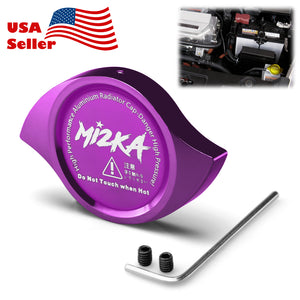 Billet Aluminum Radiator Cap (Blue / Bronze / Champagne Gold / Gold / Green / Gunmetal Gray / Neo Chrome / Orange / Purple / Red / Silver)