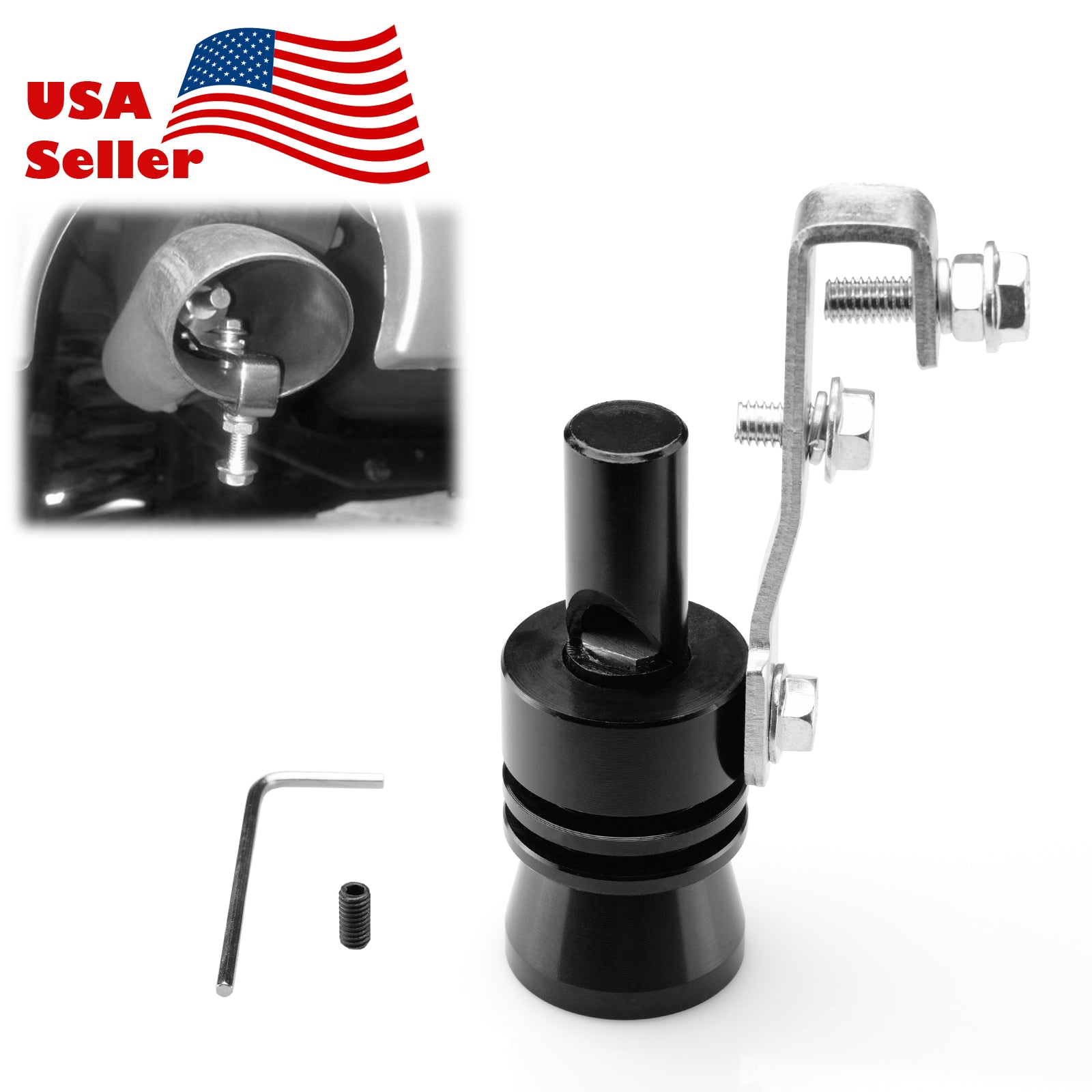 Noise turbo outlet