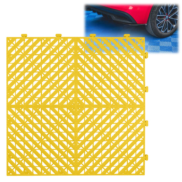 Polypropylene Plastic Tile Pack of 42 Pieces