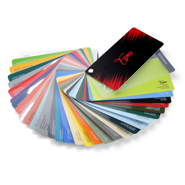 ESSMO Swatch Super Gloss Metallic PET Deck Book Auto Wrap Vinyl Wrapping Film