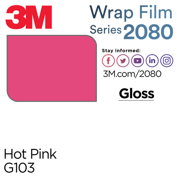 Genuine 3M 2080 Series Vinyl Wrap 1FTx5FT