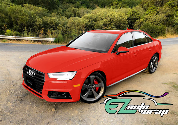 Genuine 3M 2080 Series G13 Gloss Hot Rod Red Vinyl Wrap