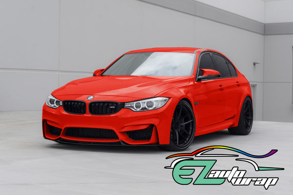 Genuine 3M 2080 Series G13 Gloss Hot Rod Red Vinyl Wrap