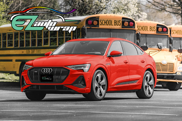 Genuine 3M 2080 Series G13 Gloss Hot Rod Red Vinyl Wrap