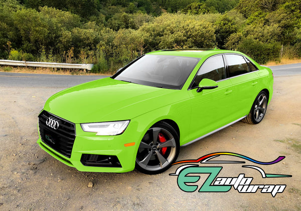 Genuine 3M 2080 Series G16 Gloss Light Green Vinyl Wrap