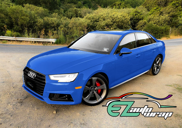 Genuine 3M 2080 Series G47 Gloss Intense Blue Vinyl Wrap