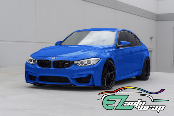 Genuine 3M 2080 Series G47 Gloss Intense Blue Vinyl Wrap