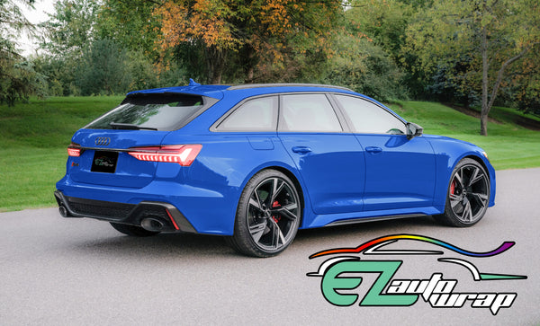 Genuine 3M 2080 Series G47 Gloss Intense Blue Vinyl Wrap