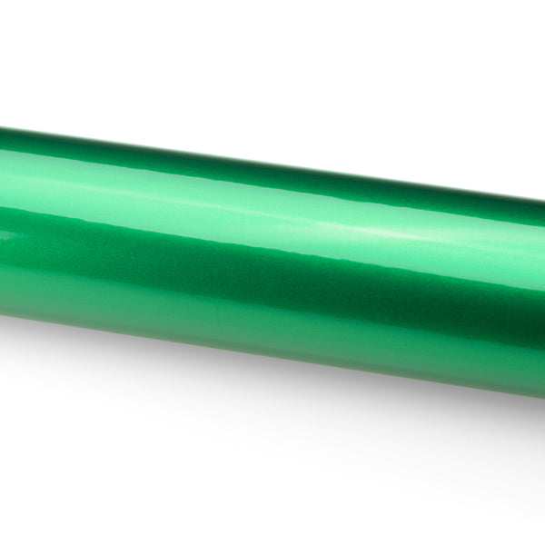 Gloss Metallic Green Vinyl Wrap