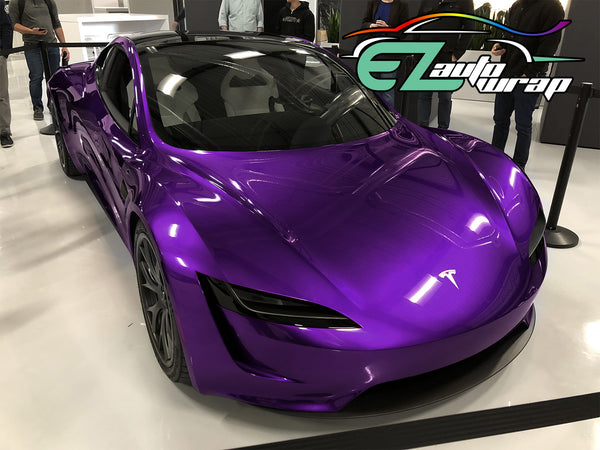 Gloss Metallic Magenta Purple Vinyl Wrap