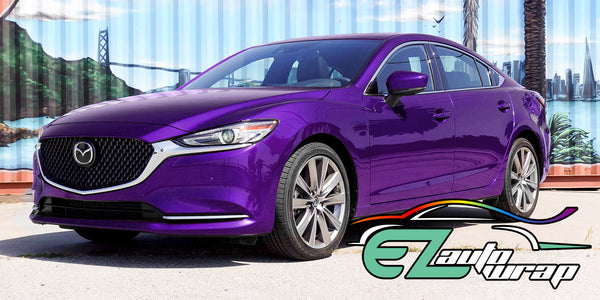 Gloss Metallic Magenta Purple Vinyl Wrap