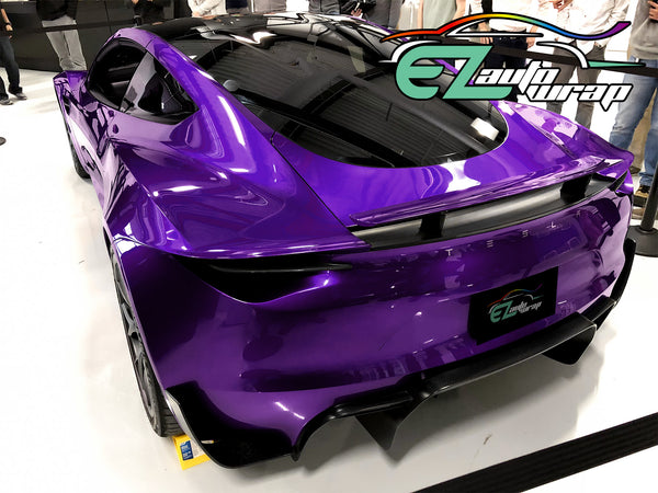 Gloss Metallic Magenta Purple Vinyl Wrap