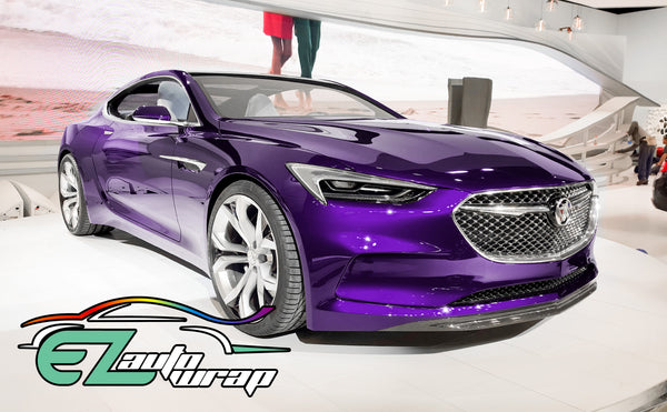 Gloss Metallic Magenta Purple Vinyl Wrap
