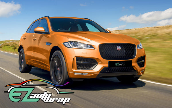 Gloss Metallic Orange Vinyl Wrap