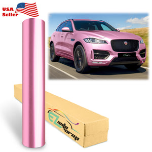 Gloss Metallic Pink Vinyl Wrap