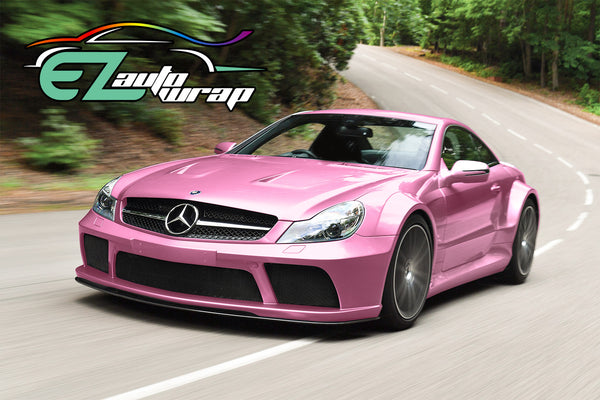 Gloss Metallic Pink Vinyl Wrap