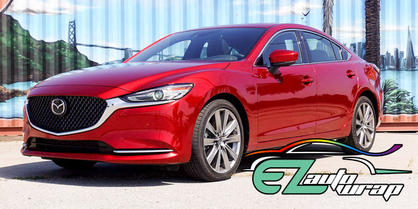 Gloss Metallic Red Vinyl Wrap