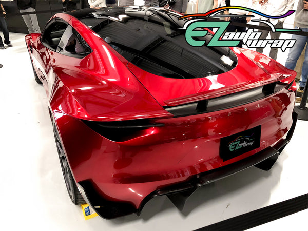 Gloss Metallic Red Vinyl Wrap