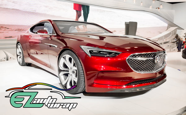 Gloss Metallic Red Vinyl Wrap