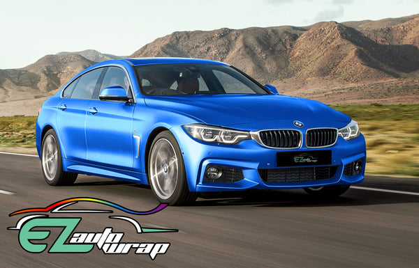 Gloss Metallic Sky Blue Vinyl Wrap