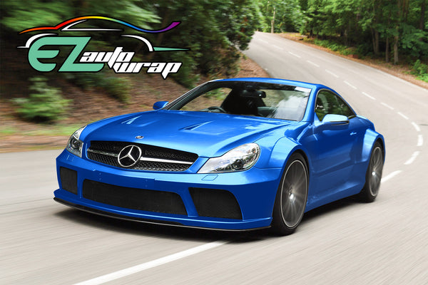 Gloss Metallic Sky Blue Vinyl Wrap