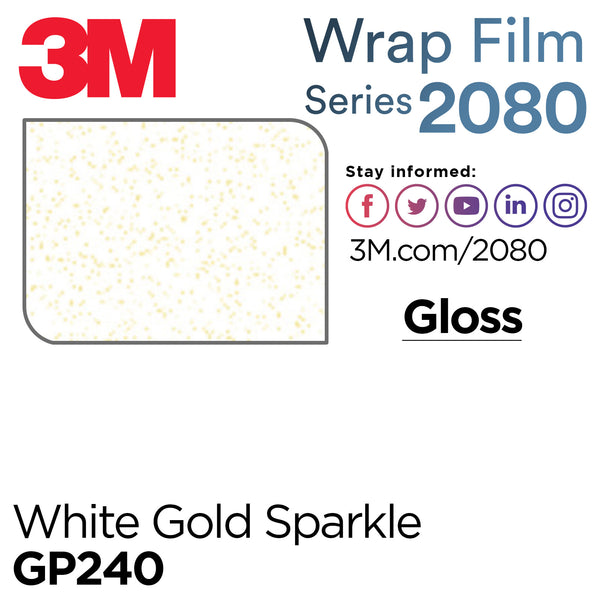 Genuine 3M 2080 Series Vinyl Wrap 1FTx5FT