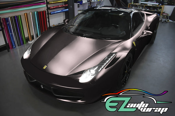 Anodized Chrome Gray Vinyl Wrap