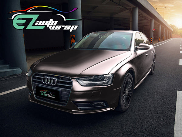 Anodized Chrome Gray Vinyl Wrap