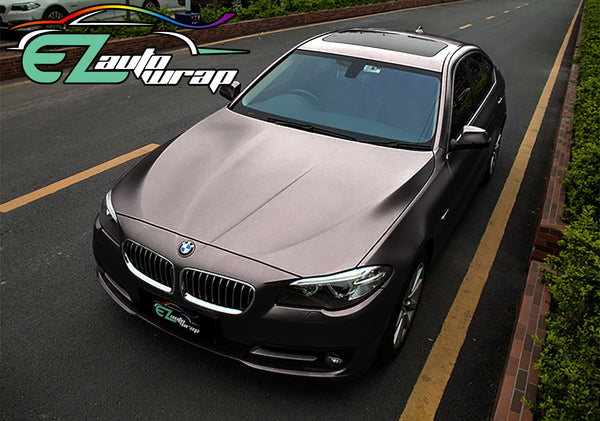 Anodized Chrome Gray Vinyl Wrap