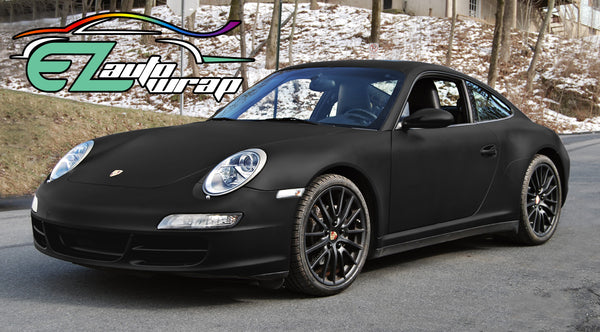 Genuine 3M 2080 Series M12 Matte Black Vinyl Wrap