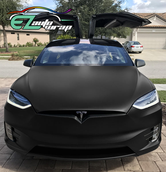 Genuine 3M 2080 Series M12 Matte Black Vinyl Wrap