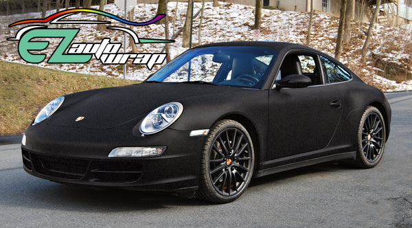 Genuine 3M 2080 Series M212 Matte Black Metallic Vinyl Wrap
