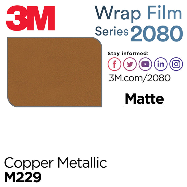 Genuine 3M 2080 Series Vinyl Wrap 1FTx5FT